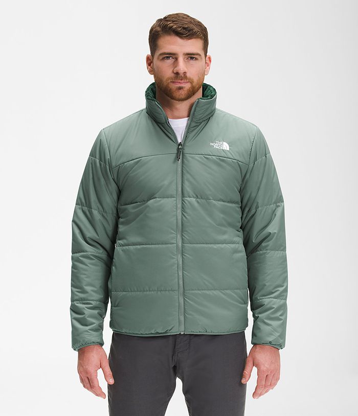 The North Face Puffer Jacket Tower Peak Green - Mens - Thailand FIODU-2915